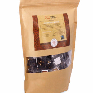 25 Fairtrade teposer fra FairTea i smaken Cinnamon Special
