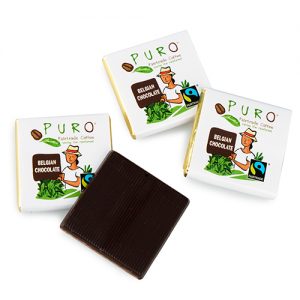 Puro Fairtrade Belgiske sjokoladebiter